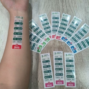 Tatuaggi Personalizzati con Numeri per Maratona e Triathlon, Stampa Sportiva - Product Image 4