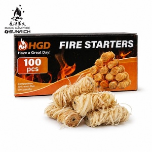 Compre Encendedores de Lana de Madera al por Mayor, Naturales, Impermeables, para Barbacoa y Camping, OEM, Fábrica China Sunrich - Product Image 1