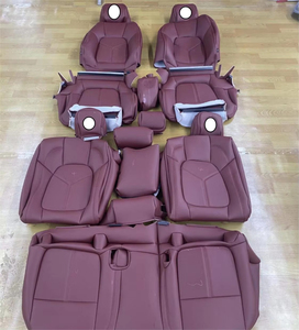 Fabricant direct de housses de siège complètes en cuir de vachette de luxe pour <span class=keywords><strong>Porsche</strong></span> Cayenne, Taycan, Panamera, Macan, 718, 911 - Product Image 6
