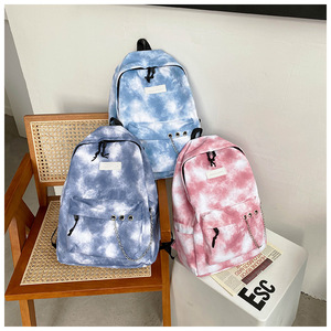 Fashionable Tie Dye Daily Teenager Boys Girls <strong>Backpack</strong> Casual <strong>Cheap</strong> Price Students School Book Bag Hiking High School <strong>Backpack</strong> - Product Image 2