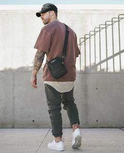 Son erkek düz renk pamuk Tee yüksek kalite yaz artı boyutu o-boyun temel t-shirt - Product Image 6