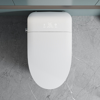 Inodoros Inteligentes para el Hogar, Inodoro con Bidé Eléctrico, Inodoro de Cerámica, Totalmente Automático, Moderno