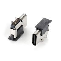 Connecteur USB Type-C femelle 16 broches MUP, insertion latérale verticale CH4.6, prise USB 2.0 Type-C pour POS, IoT, charge rapide, vente en Inde et au Vietnam.