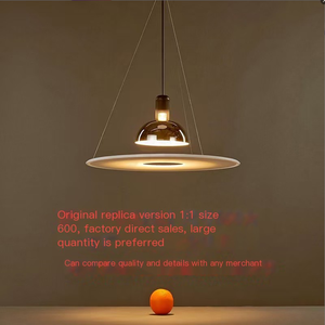 Lámpara OVNI italiana, restaurante nórdico, mesa de comedor redonda, luz colgante, Mostrador de Isla de estudio, Mostrador de <span class=keywords><strong>Bar</strong></span> minimalista, lámpara de diseño - Product Image 2