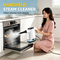 Vaporizador Limpiador Ligero de 1200W con Calentamiento Rápido, Tanque de Agua de 550ml, Multiusos para Hogar y Comercio