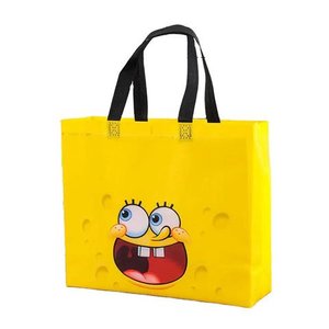 Bolsas de Compras Reutilizables de PP Tejido, Bolsas Ecológicas para Supermercado con Superficie Laminada, Impresión de Logotipo Personalizado, Bolsas Resistentes - Product Image 6