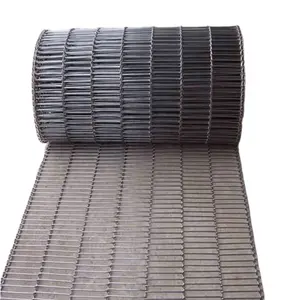 Merdiven bağlantı konveyör örgü kemer yemek pişirmek için 304 paslanmaz çelik endüstriyel zamanlama kemeri konveyör B ELT endüstriyel makine beyaz