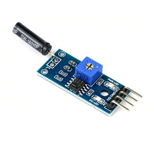 Módulo de Sensor de Vibración SW-18010P, Normalmente Abierto, Alta Sensibilidad, 12V, para Alarmas de Coche y Proyectos DIY - Product Image 1