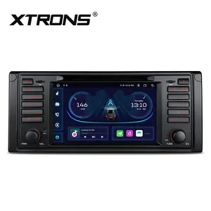 XTRONS 7 인치 1din 무선 Carplay 안드로이드 자동 DSP 자동차 DVD 플레이어 BMW E39 M5 GPS 네비게이션 안드로이드 자동차 라디오