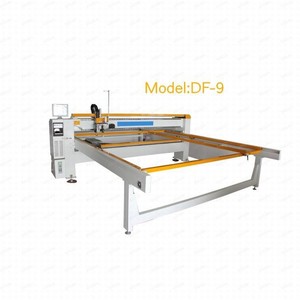 Machine à coudre et à matelasser industrielle à tête unique, bras long, motorisée, haute vitesse, à une aiguille - Product Image 1
