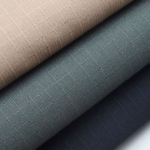 Fábrica de textiles al por mayor tejido TC T65/C35 T80/C20 poliéster algodón Ribstop Ripstop tela para seguridad uniforme mochila chaleco - Product Image 2