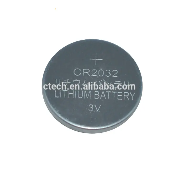 Lithium Manganese Dioxide Battery CR2032 3V 210mah