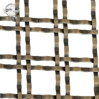 Maille de fil métallique soudée en acier inoxydable à tissage sergé - Panneaux décoratifs pour murs et plafonds, cloisons de restaurant, écrans de fond