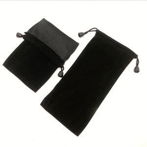 Sac cadeau personnalisé avec cordon de serrage, emballage cosmétique, pochette à bijoux, sacs en velours avec cordon de serrage 10X15CM - Product Image 5