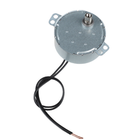 Moteur synchrone TYJ50 AC 220V 5/6RPM 4-10W 50/60Hz, micro-moteur à engrenages pour plateau tournant de four à micro-ondes et support rotatif d'affichage