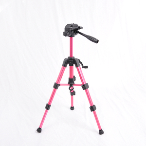 60cm/23.6 "小型だが強いカメラ三脚,アルミ軽量テーブル三脚<span class=keywords><strong>DSLR</strong></span>用ピンク三脚 - Product Image 1