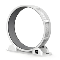 Roue d'exercice pour chat à charge solaire à prix d'usine-Tapis de course robuste pour chat de grande taille avec compteur d'activité pour une forme physique intérieure saine