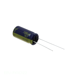 Condensateur traversant à anode radiale 1200 µF 20 % 16 V EEU-FK1C122, canal fabricant - Product Image 1