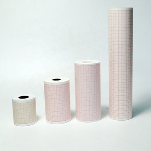 210mm * 30M 12 kênh nhiệt ECG giấy cuộn ekg giấy - Product Image 2