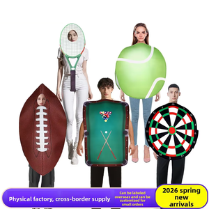 <span class=keywords><strong>Disfraz</strong></span> de Halloween para Tenis, <span class=keywords><strong>Rugby</strong></span>, Billar, etc., con Tirantes Finos de Viscosa/Poliéster y Esponja Compuesta, Largo, Unisex, para Campus - Product Image 5