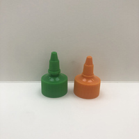 Vert Cosmétique Non Déversement Bouchon Personnalisé Bouteille Twist Off Top Capuchon Supérieur En Plastique Long Buse Bec Bouchon 28/410