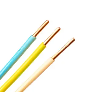 Copper Cable Low Price High Quality H07V-K H07V-R H07V-U BV BVV BVR THW TH Building Wire Pvc Insulation Huose Electric Wire