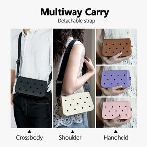 Custom Kerst Dames Mini Eva Draagtassen Lichtgewicht Klomp Charme Handtassen Tas Voor Vrouwen Studenten Vakantie Winkelen Luxe Geschenken - Product Image 5