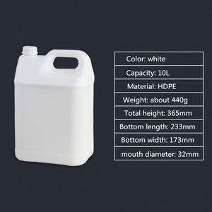 Conteneur de stockage en ligne biodégradable de qualité alimentaire en baril HDPE carré de 10 litres pour peinture de colle d'échantillon de liquide chimique Autre - Product Image 4