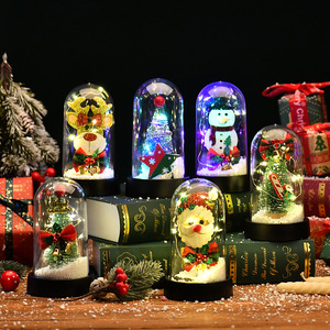 ของตกแต่งคริสต์มาสลดราคาสุดฮอตปี 2024 ของขวัญพร้อมฝาครอบพลาสติก ประดับไฟเรืองแสง ซานตาคลอส ไฟกลางคืนสำหรับงานปาร์ตี้ ตกแต่งบ้าน มาตรฐาน IP44 ไฟ LED คุณภาพสูง - Product Image 1