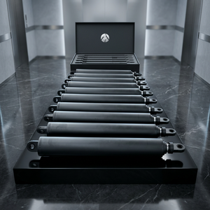 เครื่องมือถอดประกอบกระบอกไฮดรอลิกแบบหมุนได้สองทิศทาง ชุบโครเมียมแข็ง สแตนเลสสตีล ระยะชัก 200 มม. 16MPA - Product Image 2