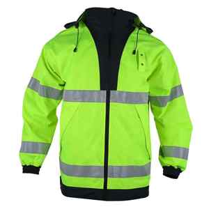 2025 New Arrival Reflective Safety Security <b>Top</b> Quality Wholesale Construction Waterproof OranSafety Reflective Jacket - Product Image 2