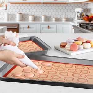 Heat Resistant Non Stick <b>Baking</b> Mat Bpa Free Food Grade <b>Silicone</b> Mat for <b>Baking</b> - Product Image 6