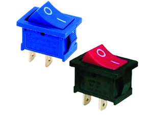 Donghai Single Pole Rocker <b>Switch</b> Model MRS Plastic Metal IP40 2P 250VAC 20A Solder Lug Desk <b>Lamp</b> Audio System 50000 Cycle - Product Image 2