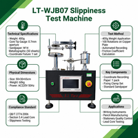 LT-WJB07 Lead Sliding Test Machine | Copper Plate Rotation Method for Pencil Core Friction Measurement