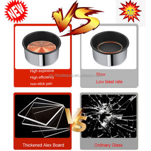 آلة بيع الفشار الكهربائية الأوتوماتيكية التجارية على طراز المسرح، للاستخدام في المخابز، مكون المحرك الأساسي من الفولاذ المقاوم للصدأ، 1400 واط، سهلة الاستخدام - Product Image 2