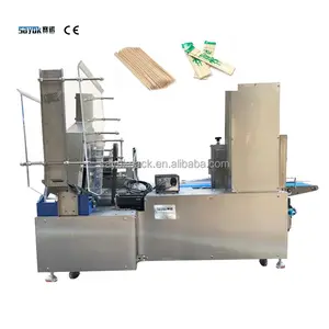 High Efficient Barbecue Hot Pot Use Bamboo or Steel Stick Automatic Packaging Line Multiple Counting Packing Machine