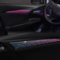 SJC Nouveau style de lumières d'ambiance ciel étoilé pour Honda 2014-2020 Fit GK5, systèmes d'éclairage d'amélioration de l'intérieur, accessoires