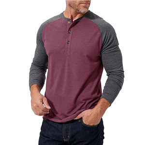 Camisetas Casuales de Manga Larga para Hombre, Cuello Redondo, Diseñ<span class=keywords><strong>o</strong></span> de Parches de Color, Nueva Colección Otoñ<span class=keywords><strong>o</strong></span>, Económicas - Product Image 2