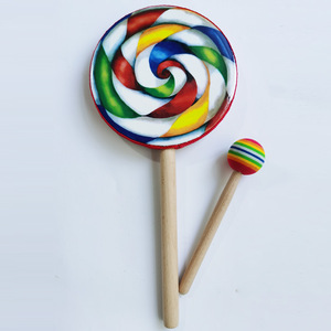 Ensembles d'instruments de musique Orff en bois en gros, jouets d'éveil musical pour bébés, tambourin, xylophone - Product Image 6