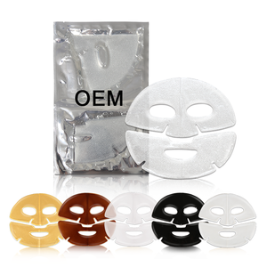 Meilleure feuille de masque facial en cristal de gel de collagène de ruban de diamant de marque privée - Product Image 1
