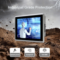 PC industriel à écran tactile LCD intégré de 10,4 pouces, Intel J6412 N305 N97 7300U 10210U 1235U, Win10 Linux, WIFI
