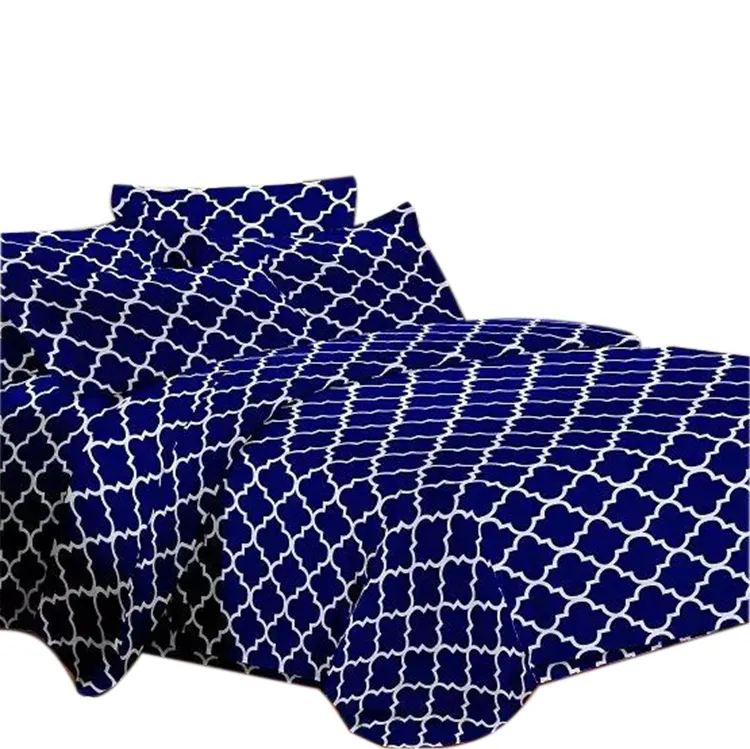 China fornecimento microfibra lençol material tecido dispersar impresso poliéster tecido para cama