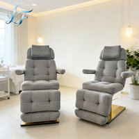 Lit de massage électrique moderne pour salon de beauté, mobilier de luxe, tables et lits de massage vibrants électriques