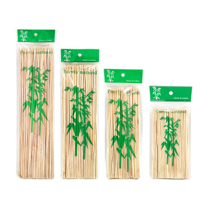 ไม้เสียบอาหารแบบใช้แล้วทิ้งทำจากไม้ไผ่สำหรับขายส่ง เหมาะสำหรับบาร์บีคิว หม้อไฟรสเผ็ด ฮอทดอก โอเด้ง และการย่าง - Product Image 5