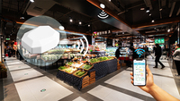 Balise de localisation et de navigation intérieure IoT Abluetech BLE 5.0 série nRF52