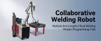 Robot de soudage collaboratif flexible à 6 axes, soudeuse MIG, enregistrement manuel de la trajectoire, soudure stable, réduction des coûts de main-d'œuvre