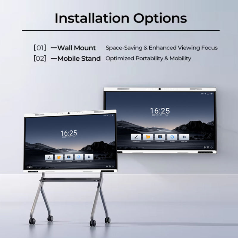 Interactive Smart Board Touchscreen Display Digital Signage and Display ...