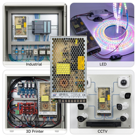 Vente chaude LRS-200-12 transformateur LED 200W 12V 17A alimentation à sortie unique pour l'éclairage et sortie LED 48V