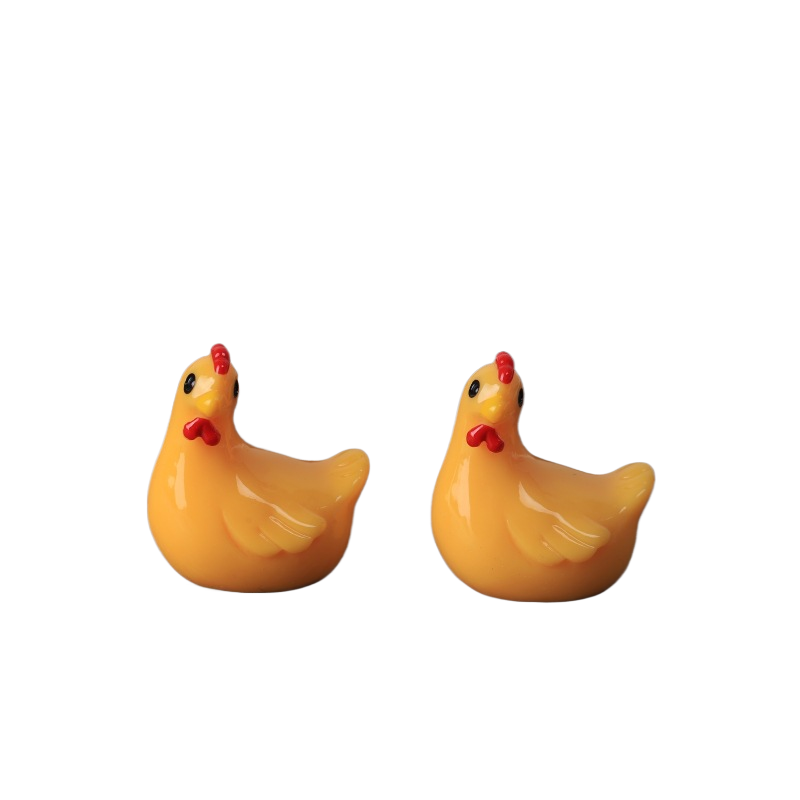 colorful Yellow   Hen
