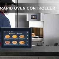 Precio al por mayor MK6L60 Termostato con pantalla táctil capacitiva de 7 pulgadas para horno de convección rápida y microondas, controlador de temperatura mejorado